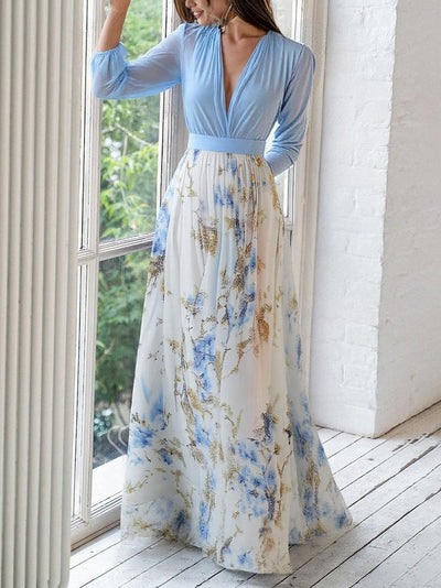 Tess™ -  Long Dress with Floral Print